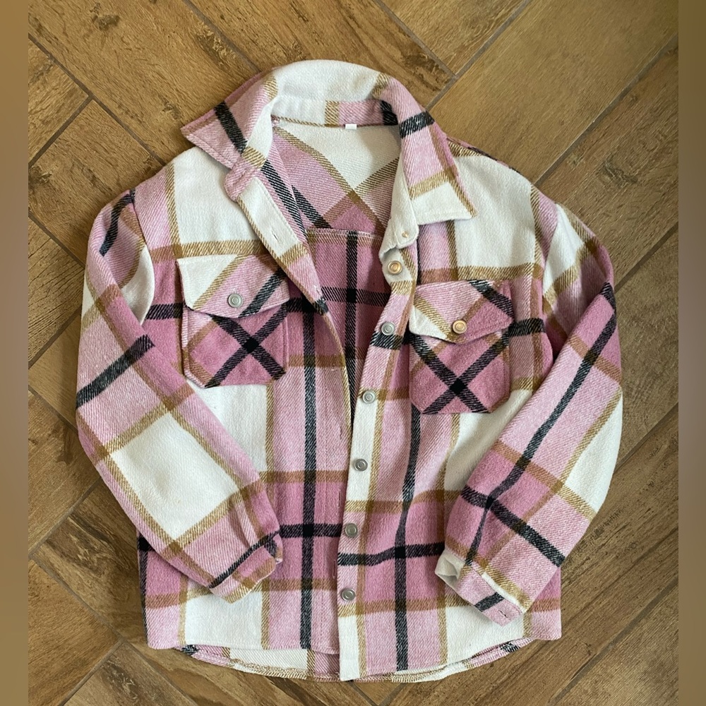 Womens SHEIN shacket, size small.